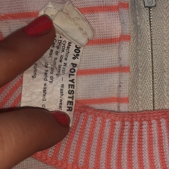 Vintage Preppy Striped Mini Dress - Picture 5 of 7